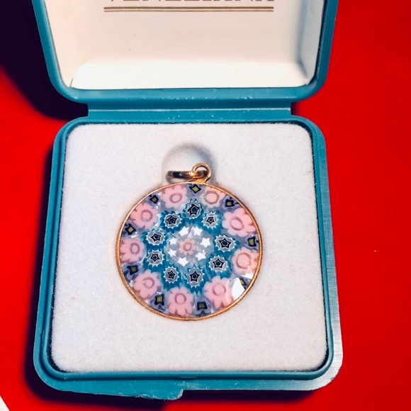 Auth Venetian Glass Pendant Bought+Made in Venice - Picture 4 of 5